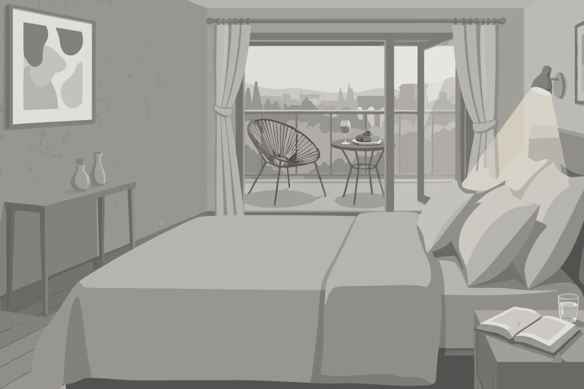 Suite Junior avec Kitchenette (2 Adultes + 2 Enfants)